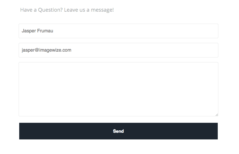 Contact Form 7 Styled